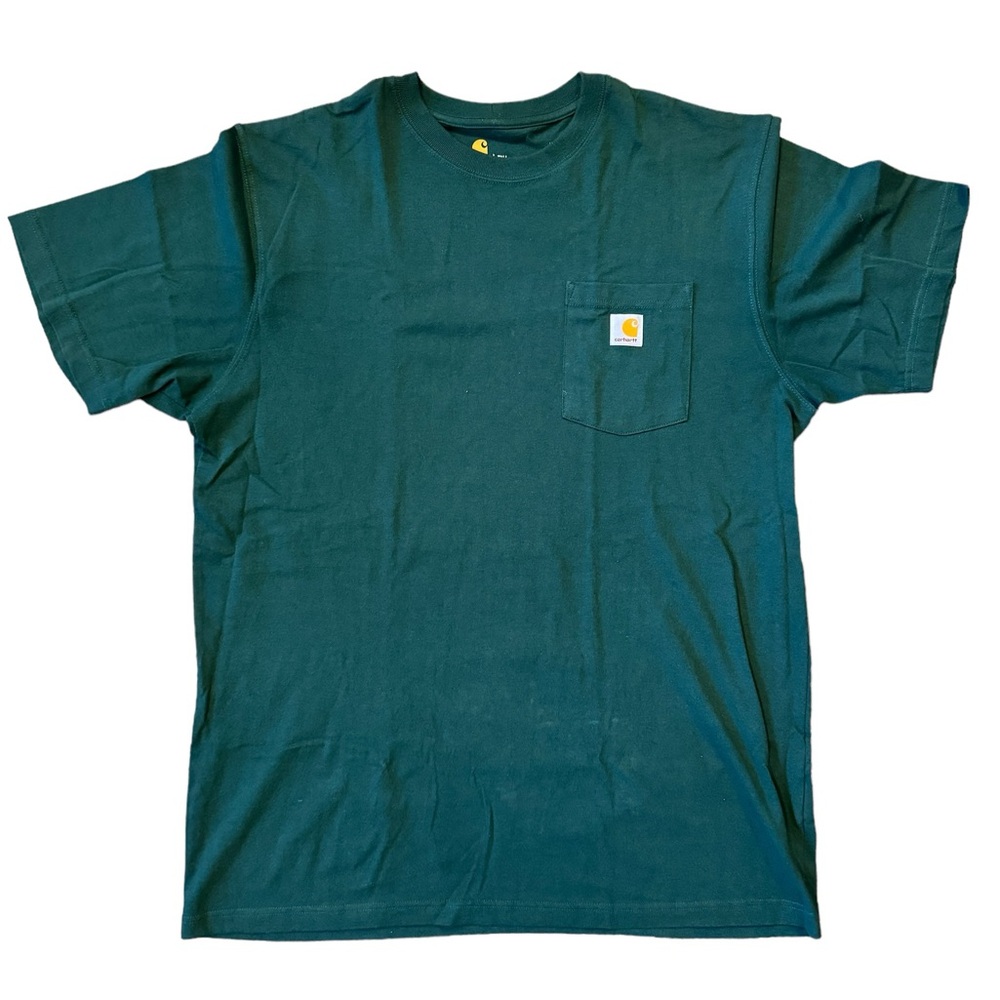 CARHARTT POCKET TEE - L TALL - GREEN